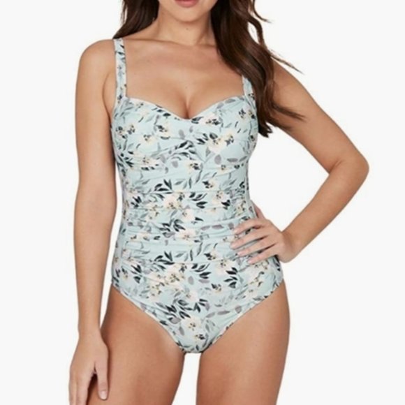 NipTuck Swim Nip Tuck Joann Tummy Control One Piece Swimsuit Nwt